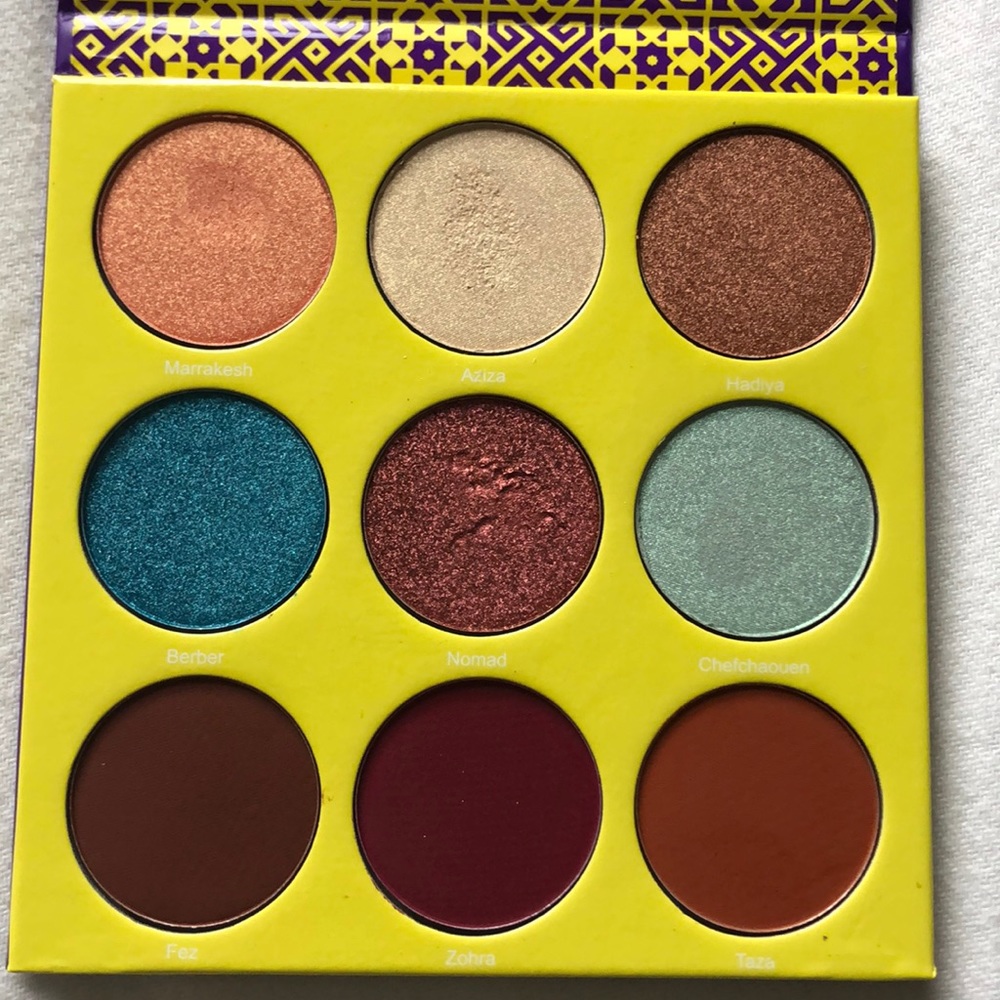 the saharan II eyeshadow palette by juvia’s place